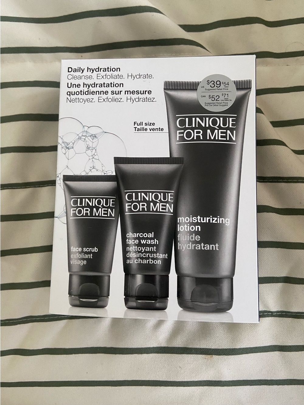 Clinique for Men Daily Hydration Trio